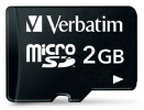 Micro Secure Digital (microSD) kartica Verbatim 2 GB (44001)