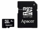Micro Secure Digital (microSDHC) kartica Apacer 8GB + SD adapter