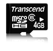 Micro Secure Digital (microSDHC) kartica Transcend 4 GB (Class 6)