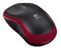 Miška Logitech M185 rdeča (910-002240)