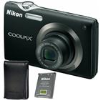 NIKON COOLPIXS3000 ČRN + COOLKIT