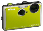 NIKON COOLPIX S1100pj zelen