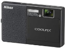 Nikon COOLPIX S70 digitalni fotoaparat (rdeč)