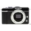 Olympus E-PL1 digitalnin SLR fotoaparat (ohišje) črn