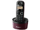 Panasonic KX-TG1311 telefonski aparat vinsko rdeč