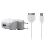 Polnilnik Belkin USB, bel + priključni kabel za iPad