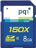 Pomnilniška kartica PQI SDhc 8GB class 10