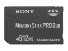 Pomnilniška kartica Sony MS PRO Duo 512MB