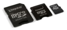 SD kratica Kingston micro 2GB (sdc/2gb-2adp)