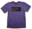 SIZE L T-SHIRT WOW EPIC PURPLE