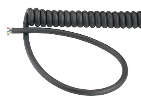SPIRALNI KABEL H05VVH8-F 5 X 0,75 300 MM ČRNA LappKabel