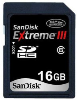 SanDisk Secure Digital (SDHC) EXTREME III 16GB spominska kartica