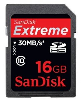 SanDisk Secure Digital EXTREME 16 GB (class 10 30MB/s)