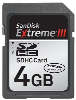 SanDisk Secure Digital EXTREME III 4 GB
