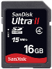 SanDisk Secure Digital ULTRA II 16GB (SDHC) spominska kartica