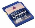 Secure Digital (SDHC) kartica Kingston SD4/4GB 4GB (Class 4)