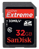 Secure Digital (SDHC) kartica SanDisk EXTREME 32GB (30MB/s, Class 10)