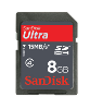Secure Digital (SDHC) kartica SanDisk Ultra 8GB (15 MB/s, Class 4)