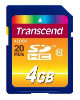 Secure Digital (SDHC) kartica Transcend 4 GB (class 10)