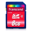 Secure Digital (SDHC) kartica Transcend 8 GB (Class 2)