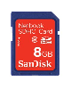 Secure Digital Netbook SanDisk 8 GB SDHC