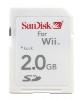 Secure Digital SD Gaming SanDisk 2 GB Wii