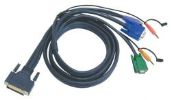 Set kablov ATEN 2L-1710P VGA/PS2/AUDIO 10m