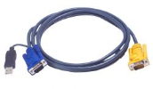 Set kablov ATEN 2L-5202UP VGA/USB 1.8m