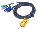 Set kablov ATEN 2L-5203P/C VGA/PS2 3m