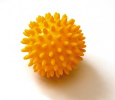 Sissel Spiky-Ball, rumena 8 cm