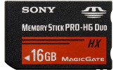 Sony pomnilniška kartica Memory Stick PRO-HG Duo MS-HX16B