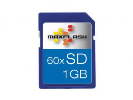 Spominska kartica Secure Digital (SD) HighSpeed 1GB Max-Flash (60x)