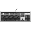 Tipkovnica Logitech UltraX Premium, USB, SLO, OEM