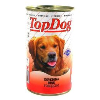 Top dog koščki z okusom govedine, 1240 g (60000829)