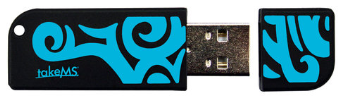 USB ključek 16GB TakeMS Tribal moder
