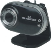 USB web kamera z mikrofonom Manhattan elipsa, 1.3M pix, črna