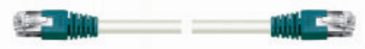 UTP cat5e PATCH crossover 20m zelen/siv