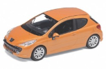 Welly kovinski model avtomobila Peugeot 207