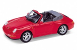 Welly kovinski model avtomobila Porsche 911 cabrio