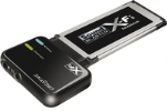 Zvočna kartica za prenosnike Creative Sound Blaster X-Fi Notebook, ExpressCard 34/54 (70SB095000002)