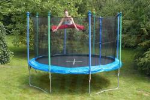 trampolin z zaščitno mrežo 305 cm 65151 HUDORA